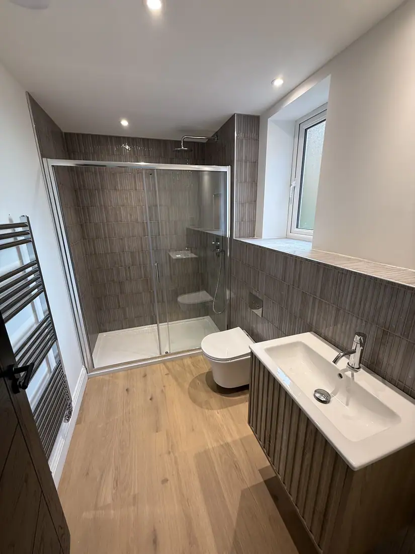 Full shower room renovation