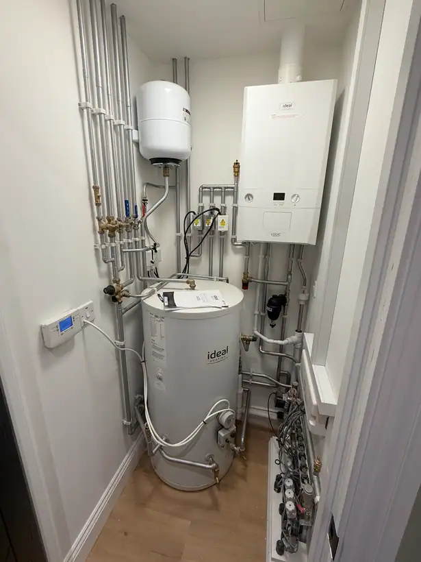 Ideal Logic System boiler install