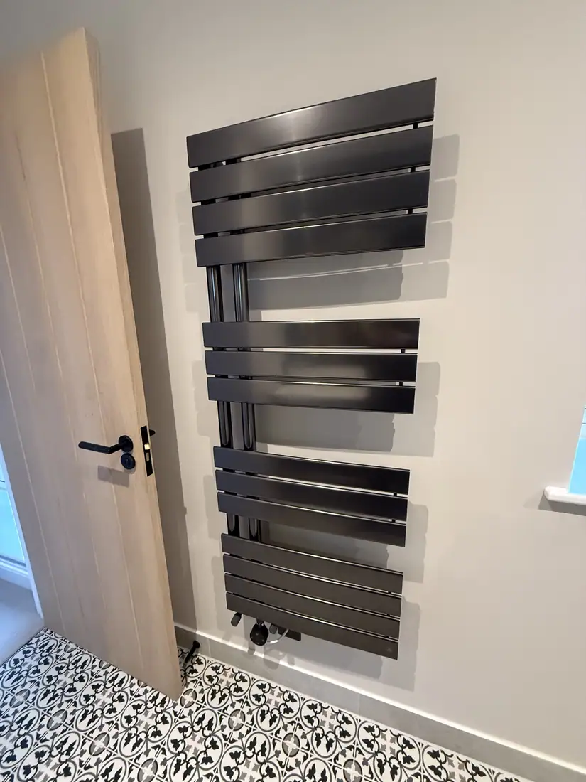 Anthracite designer radiator