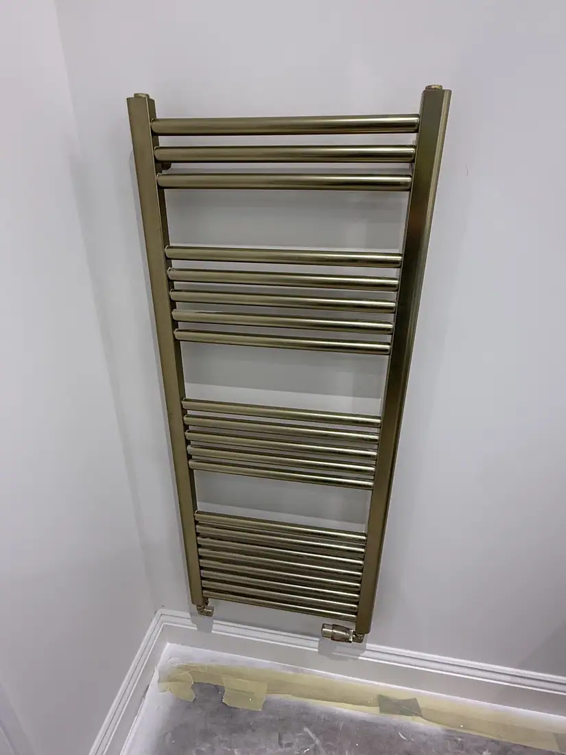Brass ladder radiator